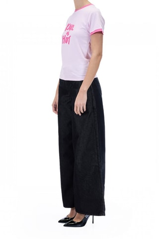 T-shirt en coton biologique - Rose