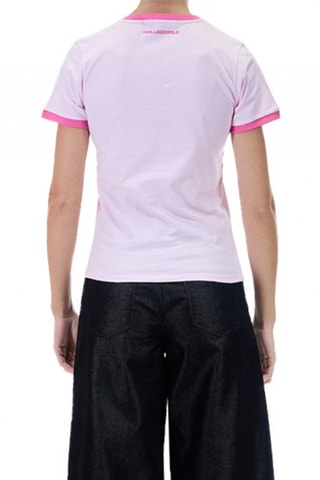 T-shirt en coton biologique - Rose
