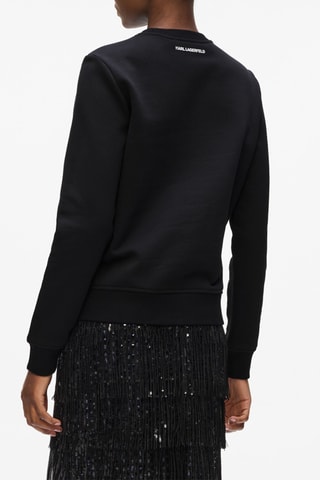 Sweat en coton biologique - Noir