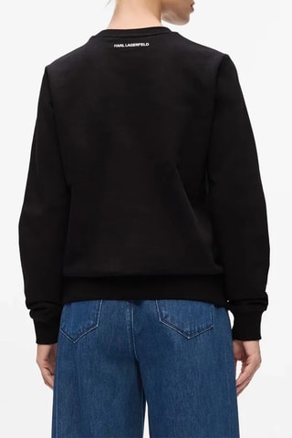 Sweat en coton biologique - Noir