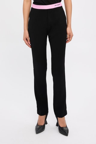 Pantalon taille haute - Noir