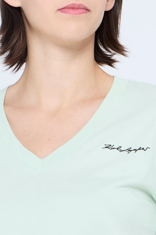T-shirt regular en coton biologique - Vert
