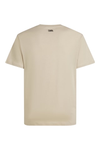 T-shirt en coton biologique - Beige