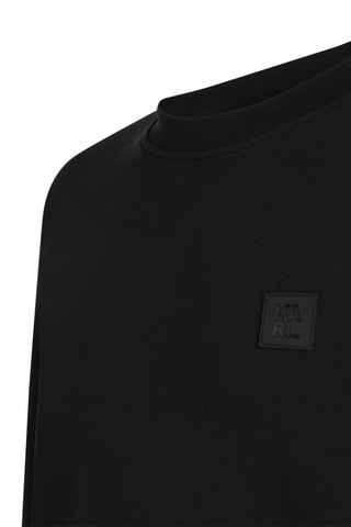 Sweat en coton biologique - Noir