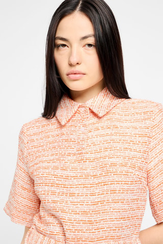 Robe droite - Orange