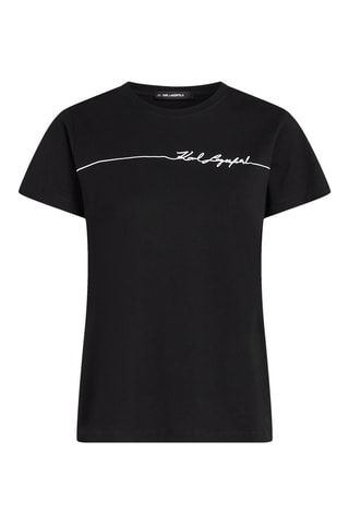 T-shirt en coton bio - Noir