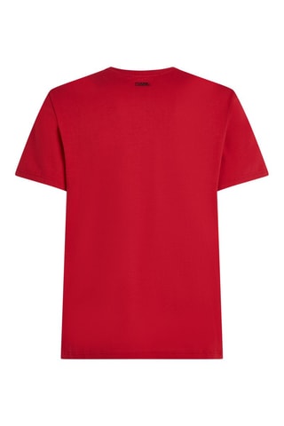 T-shirt en coton biologique - Rouge