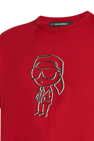 T-shirt en coton biologique - Rouge
