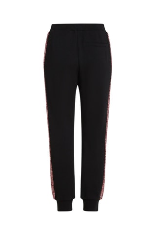 Jogging en coton biologique - Noir