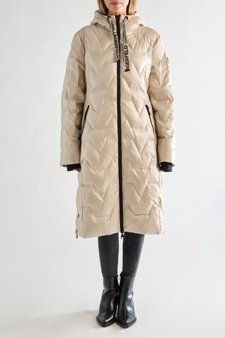 Doudoune à capuche - Beige