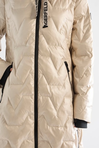 Doudoune à capuche - Beige