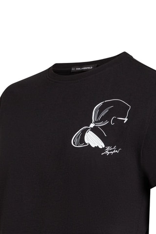 T-shirt en coton biologique - Noir