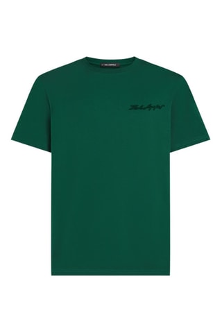 T-shirt en coton biologique - Vert foncé