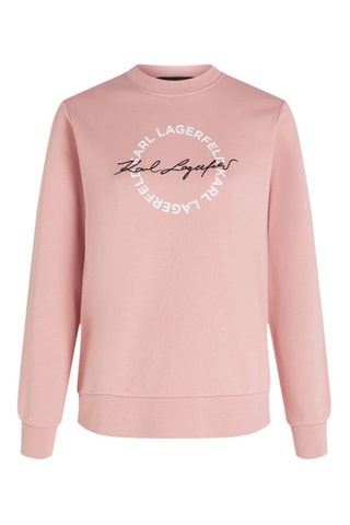 Sweat en coton biologique - Rose