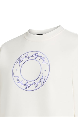 Sweat en coton biologique - Blanc