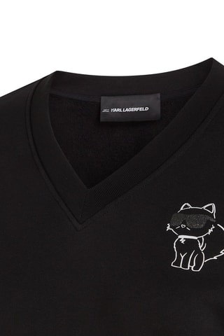 Sweat en coton biologique - Noir