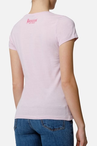 T-shirt - Rosa-maquilhagem - Rosa
