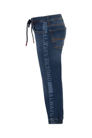Calças jogger - Azul - Azul-escuro