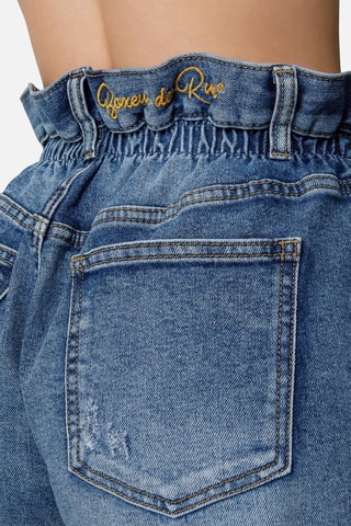 Short en jean - Bleu