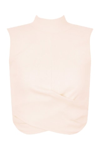 Crop top - Rosa-maquilhagem - Rosa