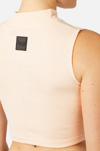 Crop top - Rosa-maquilhagem - Rosa