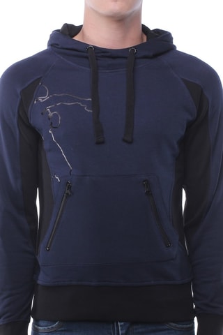 Sweat à capuche - Bleu marine