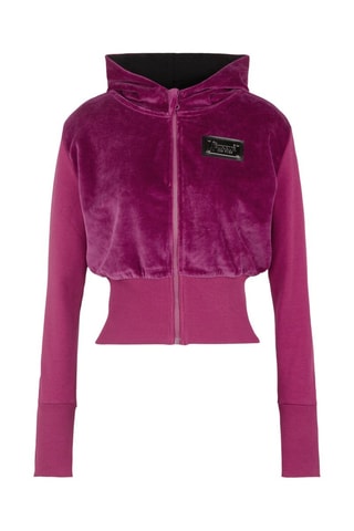 Sweat com capuz - Fúcsia - Rosa
