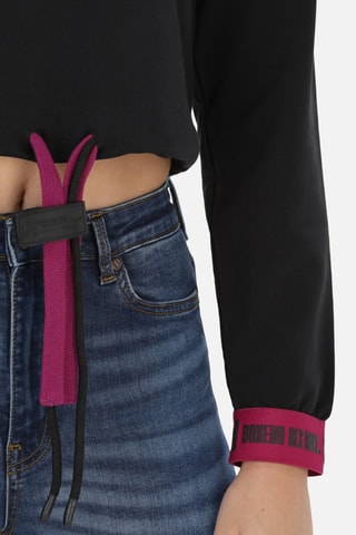 Sweat curta - Preto - Preto