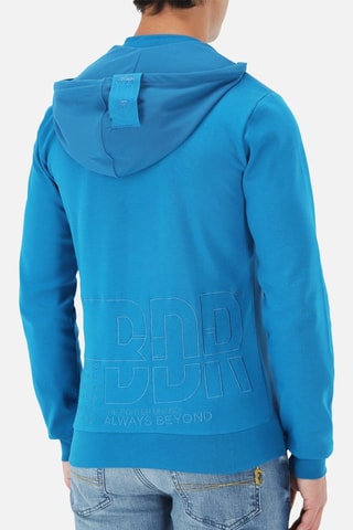 Sweat à capuche - Bleu