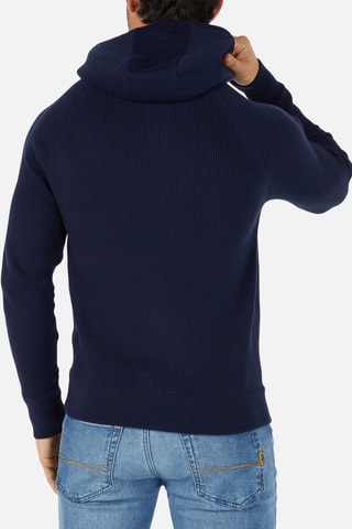 Gilet à capuche - Bleu marine