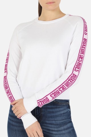 Camisola - Branco - Branco e rosa