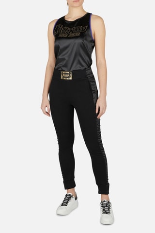 Camisola de alças - Preto - Preto