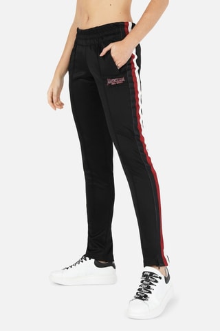 Pantalon - Noir et rouge