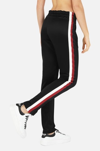 Pantalon - Noir et rouge
