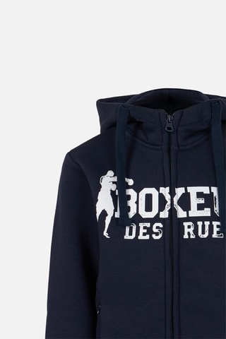 Sweat à capuche - Bleu marine