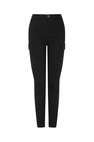 Pantalon taille haute - Noir