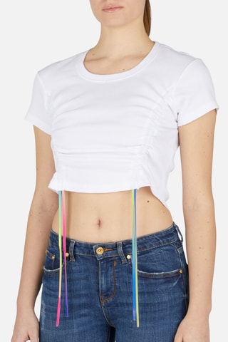 Crop top - Branco - Branco