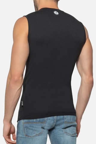 Camisola de alças - Preto - Preto