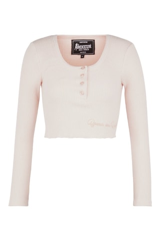 Crop top - Rosa-maquilhagem - Rosa