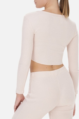 Crop top - Rosa-maquilhagem - Rosa