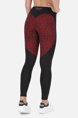 Legging taille haute - Bordeaux