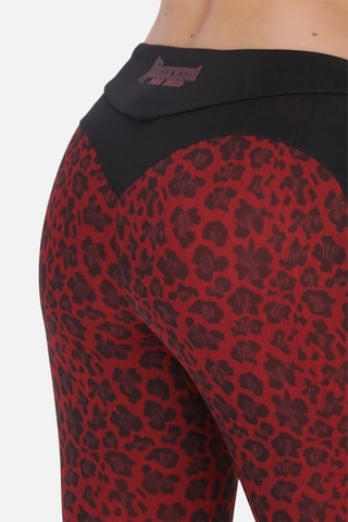 Legging taille haute - Bordeaux