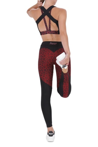Legging taille haute - Bordeaux
