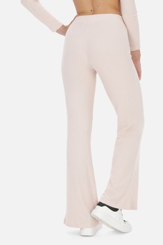 Pantalon taille haute - Beige
