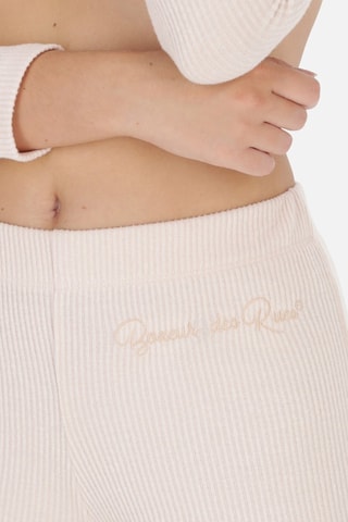 Pantalon taille haute - Beige