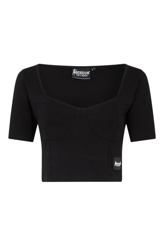 Crop top - Preto