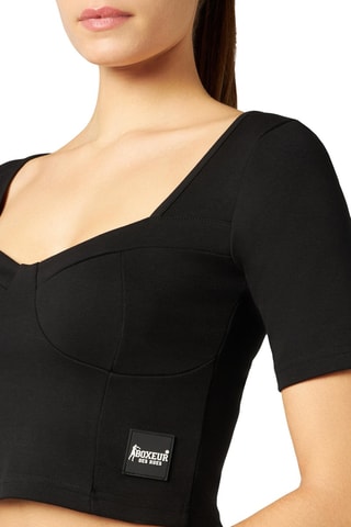 Crop top - Preto