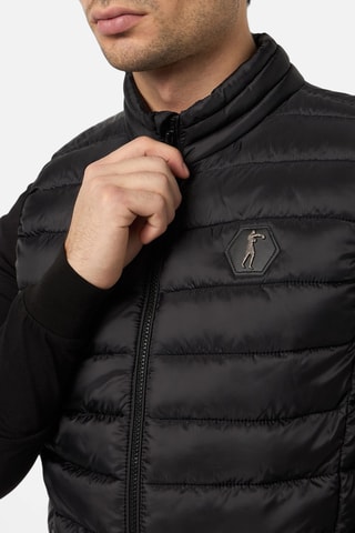 Colete acolchoado - Preto