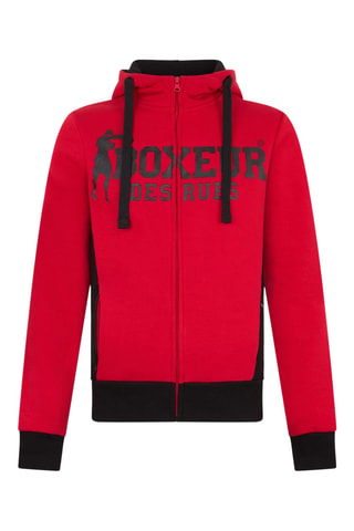 Sweat à capuche - Rouge
