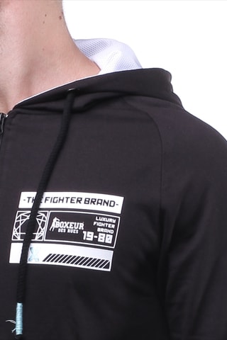 Sweat à capuche - Noir